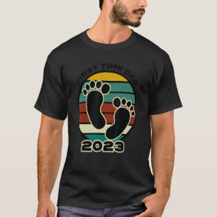 Männer zum ersten Mal Vater 2023 für Daddy 2023 2 T-Shirt