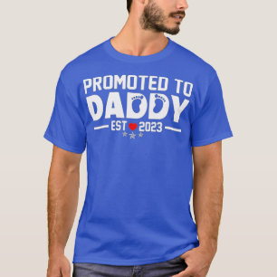 Männer zum ersten Mal Vatertag 2023 bei Daddy befö T-Shirt