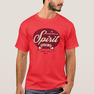 Männer zusammen im Geist-Shirt T-Shirt