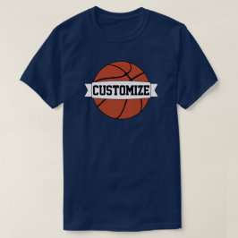 Männerbasketballspieler oder Coach - Teamname T-Shirt