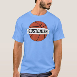Männerbasketballspieler oder Coach - Teamname T-Shirt