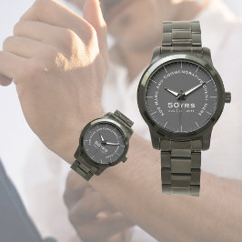 Männerbetreuung personalisierte Altersversorgung - Armbanduhr