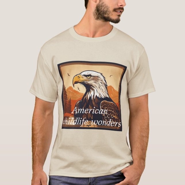 Männerdesignter T - Shirt (Vorderseite)