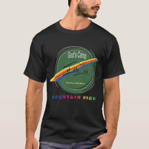 Männerdunkle Berge Hohes T-Shirt 2010