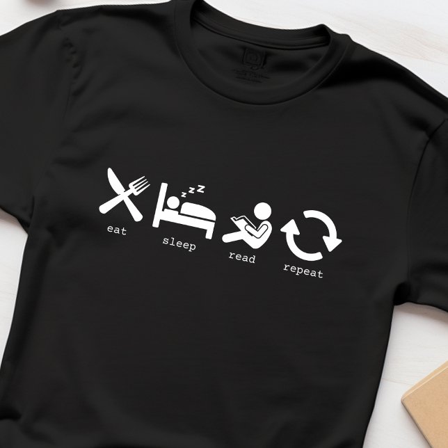 Männerfreude zum Schlaf lesen T-Shirt (Von Creator hochgeladen)