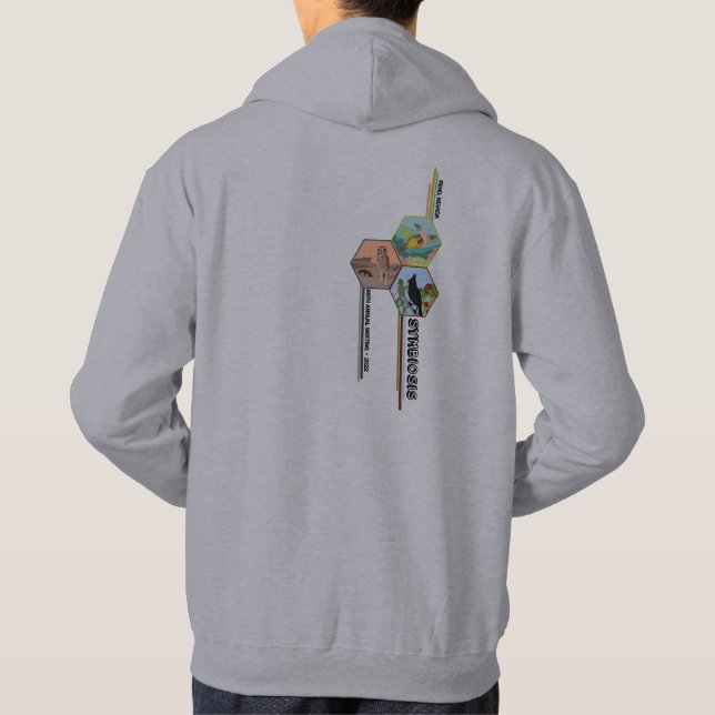 Männerfreundschaft mit Logo für die Jahrestagung 2 Hoodie (Rückseite)