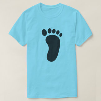 Männerfußabdruck T-Shirt