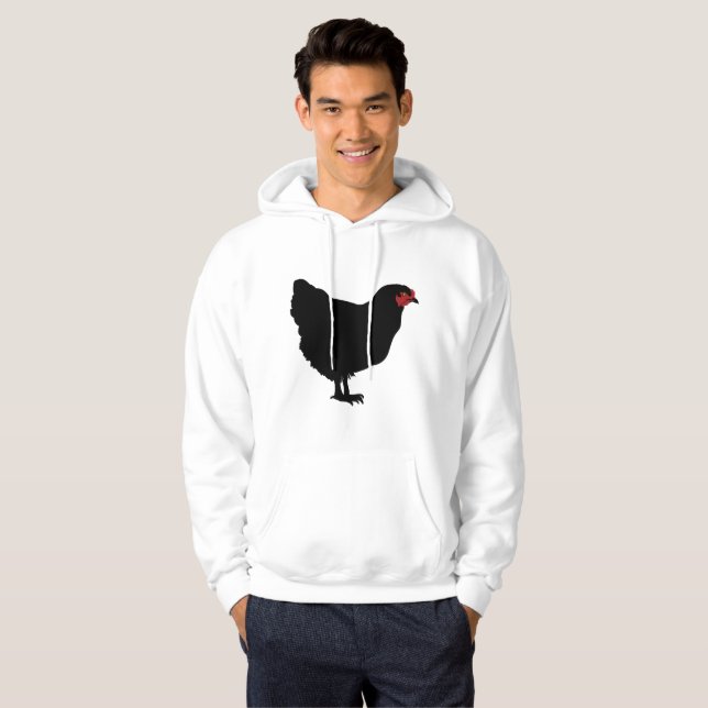 Männergedecktes Sweatshirt ROOSTER & HEN (Vorne ganz)