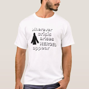 Männergeschenk - Religiöse HEROES erscheinen T-Shirt