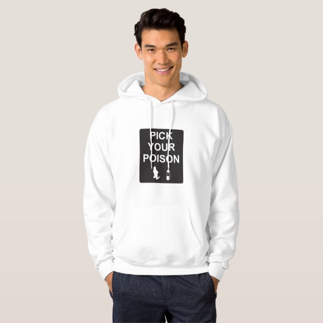 Männergezogenes Sweatshirt (Vorne ganz)