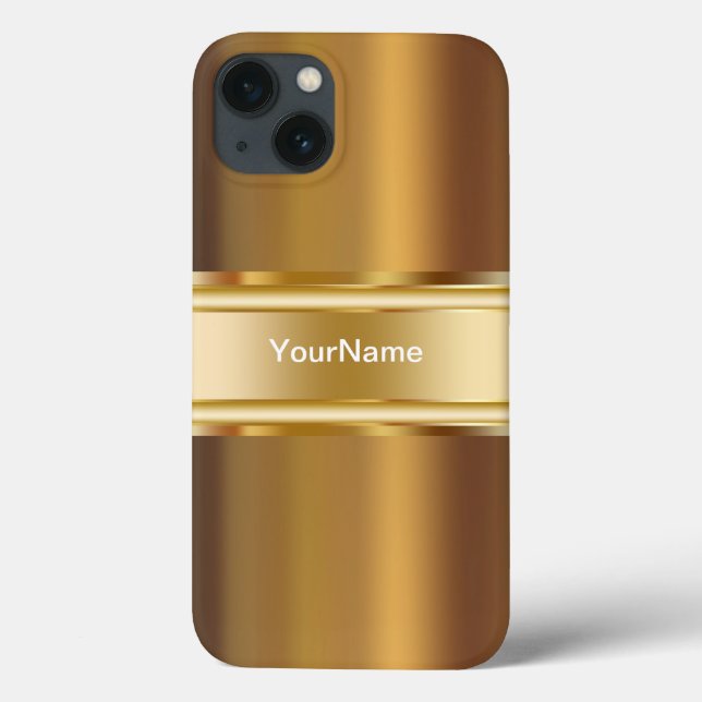 Männergolddecke Case-Mate iPhone Hülle (Rückseite)