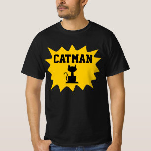 Männerkatze als CAT-MAN-T - Shirt