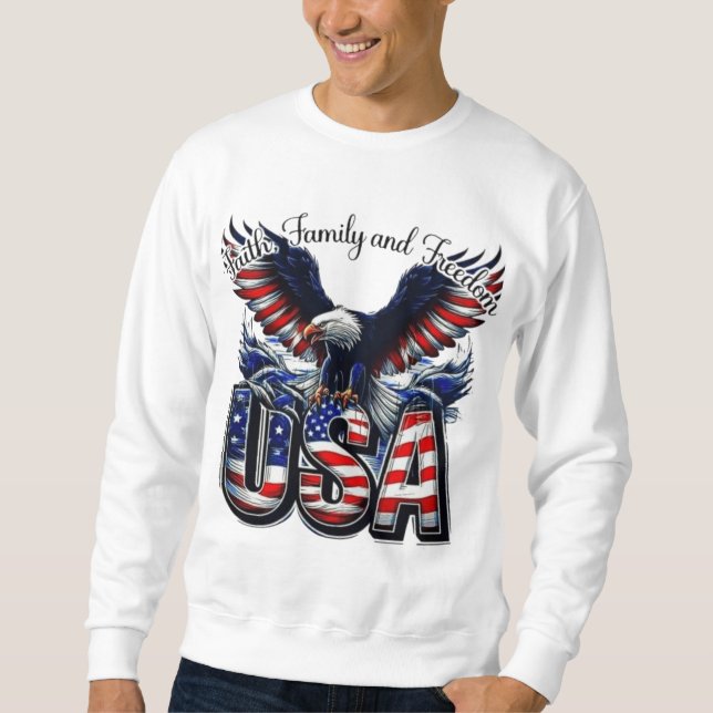 Männerkleidung Sweatshirt (Vorderseite)