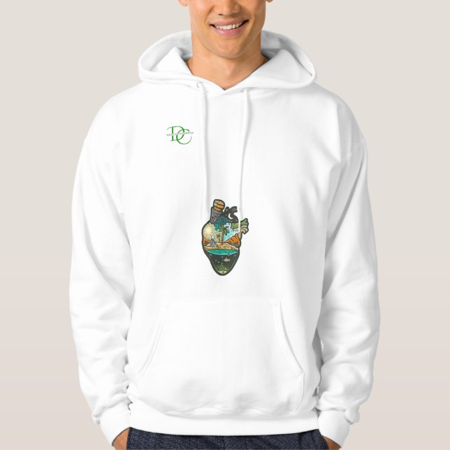 Männerkostüm mit einzigartigem Design Hoodie (Vorderseite)