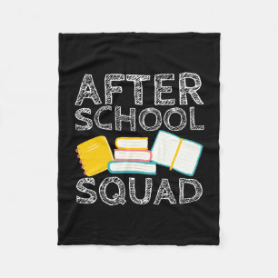 Männern Nach der Schule Team cooler Lehrer Schulmi Fleecedecke
