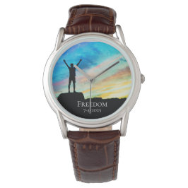 *~* Männerprämie Abschluss Ruhestätte Armbanduhr