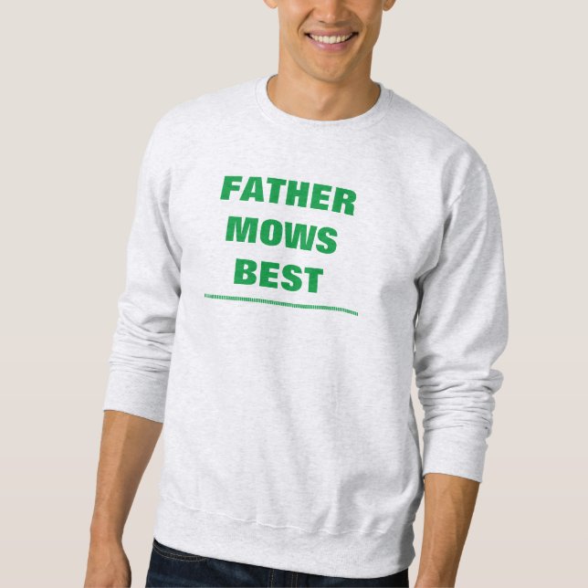 Männerpuppe Mows Best Sweatshirt (Vorderseite)