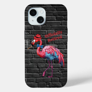 Männerrolle Flamingo Hat Cigar Case-Mate iPhone Hülle