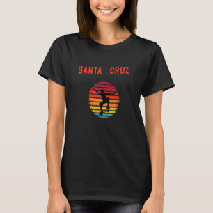 Männerrückwand Vintag Santa Cruz Skateboard Frauen T-Shirt