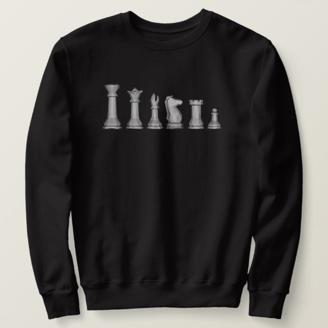 Männerschach Sweatshirt (Design vorne)