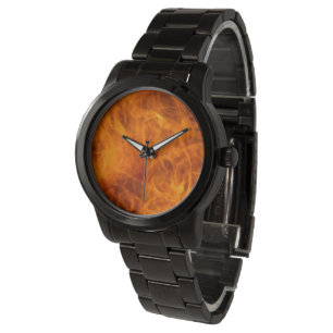 Männerschwarze Uhr mit Foto