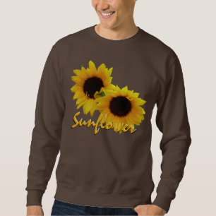 Männersonnenblume Sweatshirts Custom Sunflower Shi