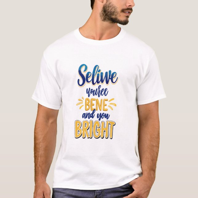 Männerspezifische T - Shirt (Vorderseite)