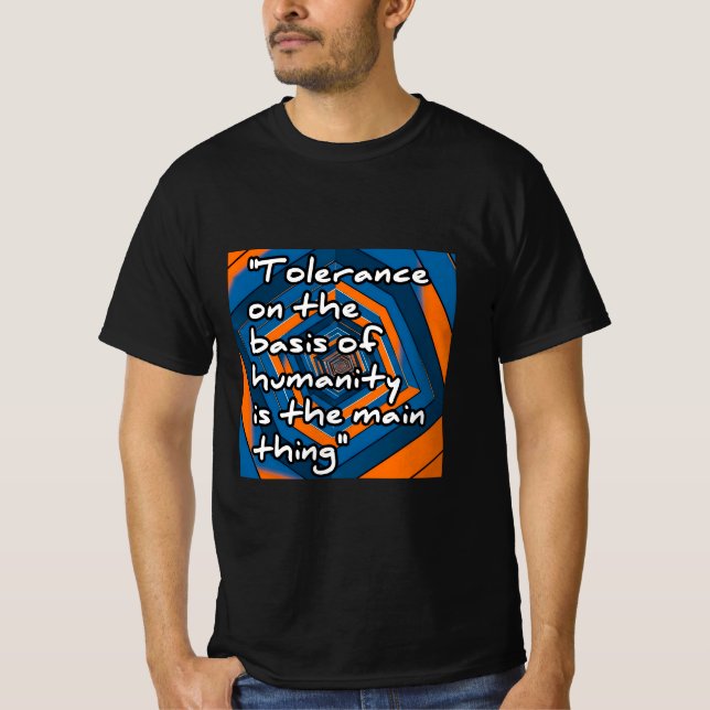 Männerwert-T - Shirt (Vorderseite)