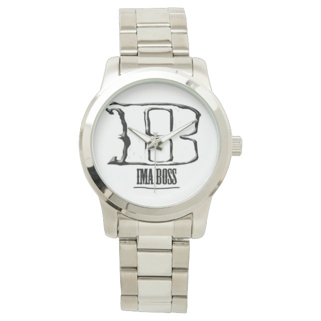 Männerzentrierte Lebensbeobachtung durch X Armbanduhr (Vorderseite)