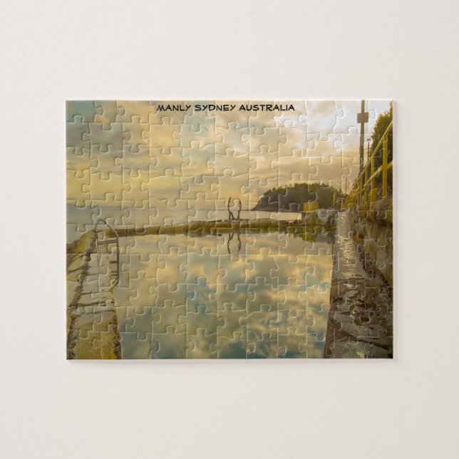 Mannhaft Sydney Australien Puzzle (Horizontal)
