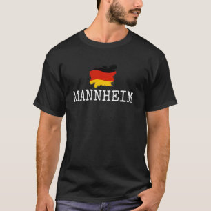 Mannheim Deutschland Deutschland Deutsche Frauen T-Shirt