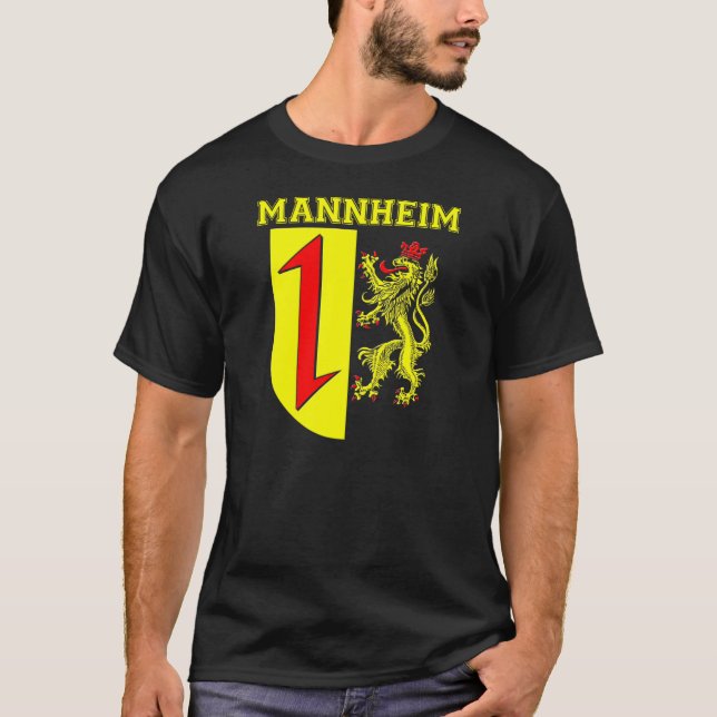 Mannheim (Deutschland) T-Shirt (Vorderseite)