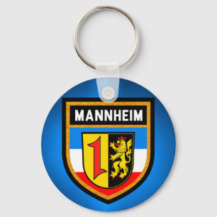 Mannheim Flag Schlüsselanhänger