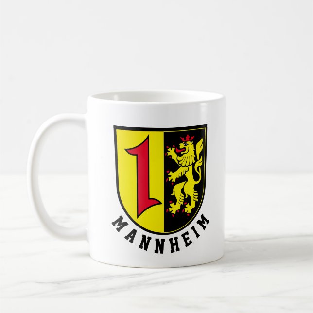 Mannheimer Wappen Kaffeetasse (Links)