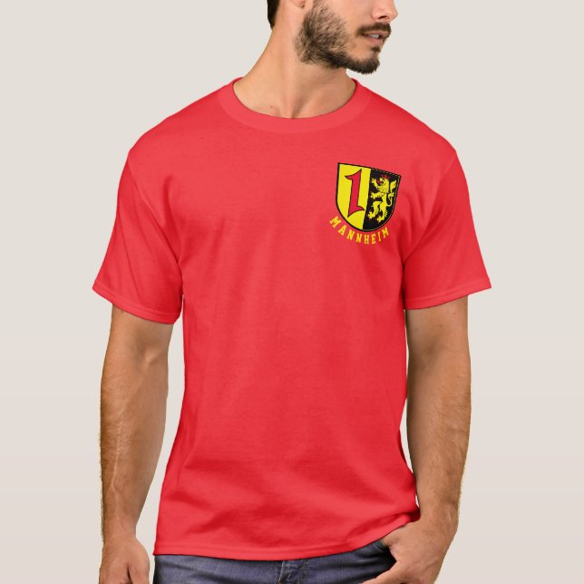 Mannheimer Wappen-T - Shirt (Vorderseite)