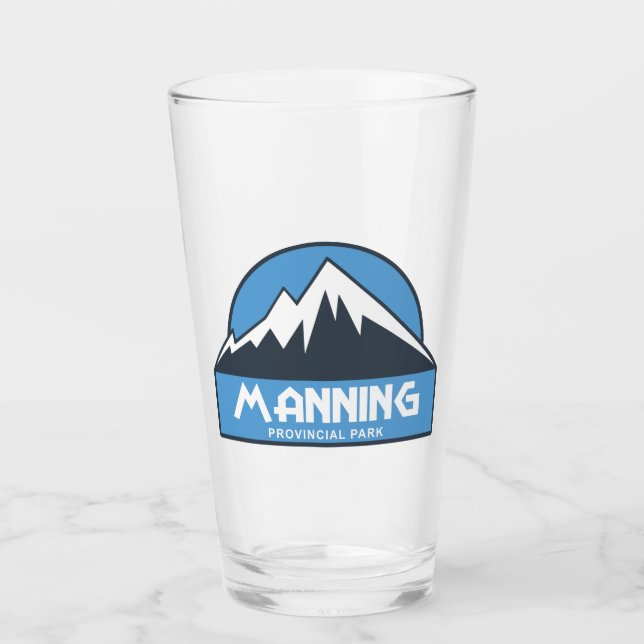 Manning Provincial Park Glas (Vorderseite)