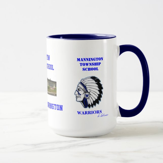 Mannington Gemeinde-SchulTasse Tasse (Rechts)