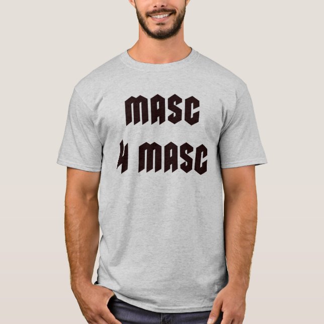 Männlich 4 Männlich T-Shirt (Vorderseite)