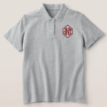 Männlich anpassbare Mit Monogramm Links Brust