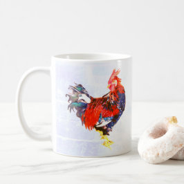 männlich Gallinacus, Hahn Kaffeetasse