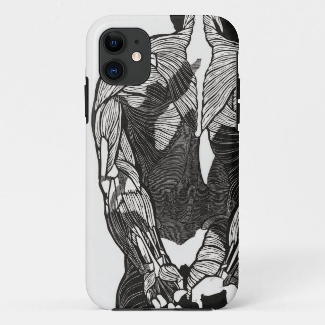 Männliche Anatomie 5 Case-Mate iPhone Hülle (Rückseite)