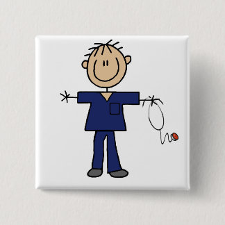 Männliche Button