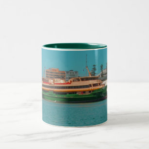 Männliche Fähre Zweifarbige Tasse