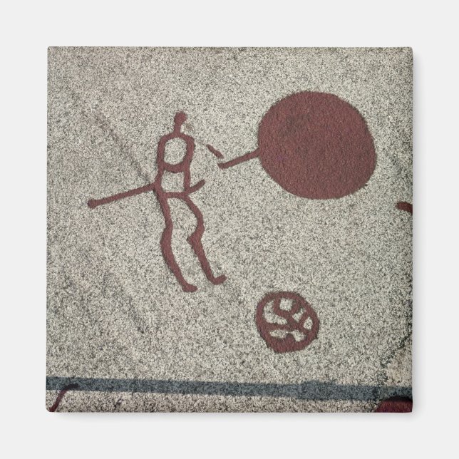 Männliche Figur mit Sonne Magnet (Vorne)