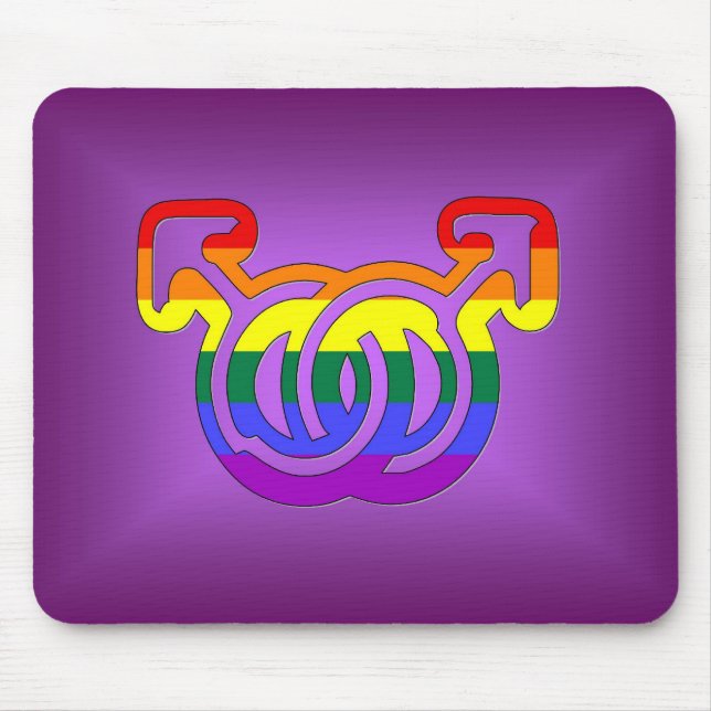 Männliche Gewerkschaft Mousepad (Vorne)