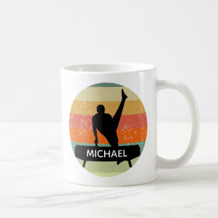 Männliche Gymnastik Male Gymnastik Kaffeetasse