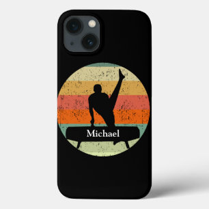 Männliche Gymnastik Männliche Gymnastik bei Sonnen Case-Mate iPhone Hülle