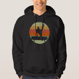 Männliche Gymnastik Männliche Gymnastik bei Sonnen Hoodie