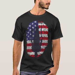 Männliche Gymnastik Proud American Boys Gymnastik  T-Shirt
