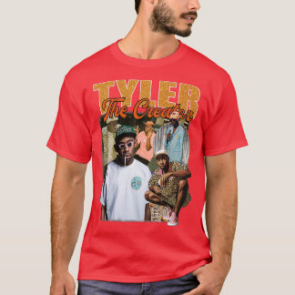 Männliche Idol trägt eine rosa Brille T-Shirt